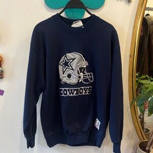 Cowboys Navy Blue Sweater